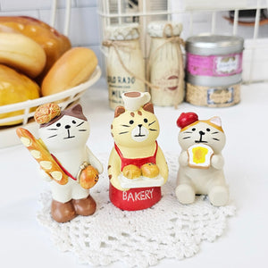 Miniature Clay Bread Cats