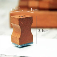 Load image into Gallery viewer, Stamp Alphabet Lower Case & Symbols (30pcs)