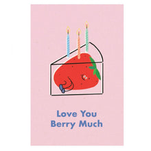 Load image into Gallery viewer, Strawberry Cake - Greeting Card