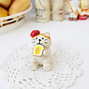 Miniature Clay Bread Cats