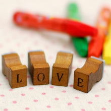 Load image into Gallery viewer, Upper Case Alphabet and Number Stamp Set (42 Pieces)