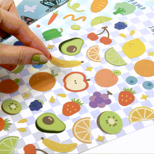 Veggie Sticker Sheet - AmandaRachLee