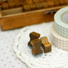 Load image into Gallery viewer, Upper Case Alphabet and Number Stamp Set (42 Pieces)