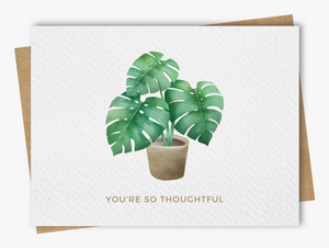 You're So Thoughtful - Thank You Greeting Card