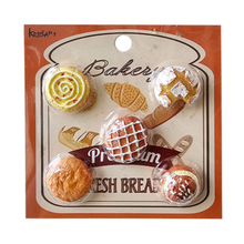 Load image into Gallery viewer, Mini Delicious Bread Magnets - 5 Piece Set