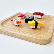 Load image into Gallery viewer, Mini Fresh Sushi Magnets - 5 Piece Set