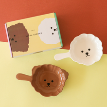 Load image into Gallery viewer, Handle Plate 2P Set - 03 Bichon &amp; Poodle