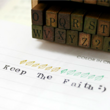 Load image into Gallery viewer, Antique School Book Stamp set