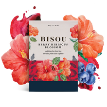 Load image into Gallery viewer, Berry Hibiscus - Caffeine Free Fruit Tea - Bisou Bar