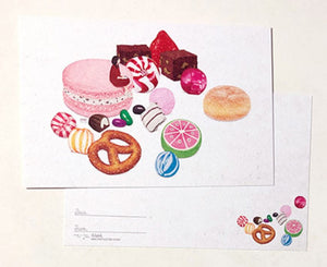 Candy and Chocolate Postcard