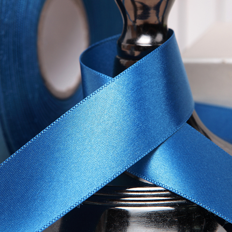 手品 Blue ribbon 2個 Satin Ribbon - Azure Blue (50) – Hanji Gifts