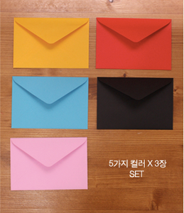Color Letter Envelope (Multicolour envelope set)