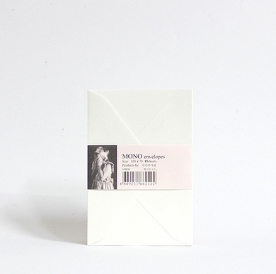 MONO envelope set - White (Small)