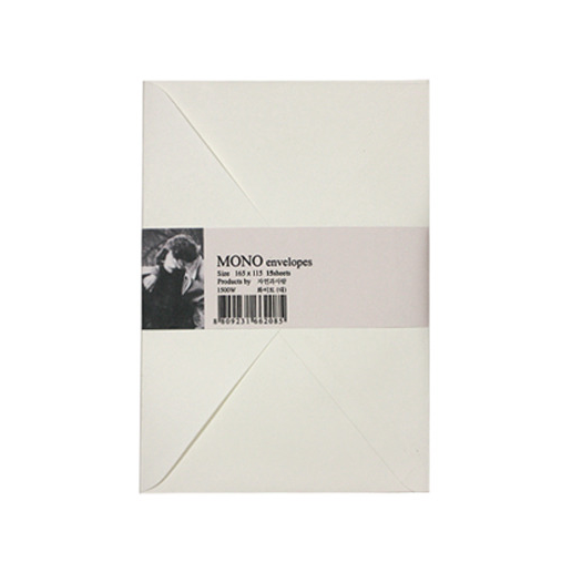 MONO envelope set - White (Large)
