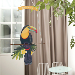 Paper Bird Mobile - Toucan