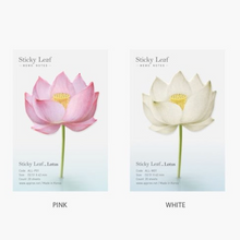 Load image into Gallery viewer, Sticky Leaf - Memo Notes - Lotus (Small)
