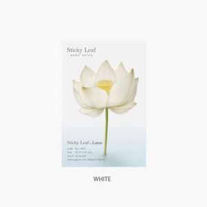 Sticky Leaf - Memo Notes - Lotus (Small)