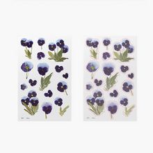 Load image into Gallery viewer, Pressed Flower Sticker - Pansy