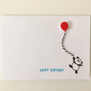 Happy Birthday Panda - Greeting Card