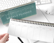 Load image into Gallery viewer, Colour Standing Weekly Planner (Undated)