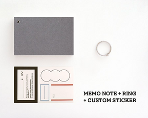 Storage Ring Notepad (60 Sheets)