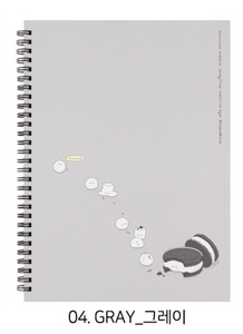 Mongalmongal Hard Cover Notebook