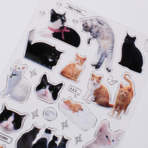 Silver and Street Cat Club Stickers