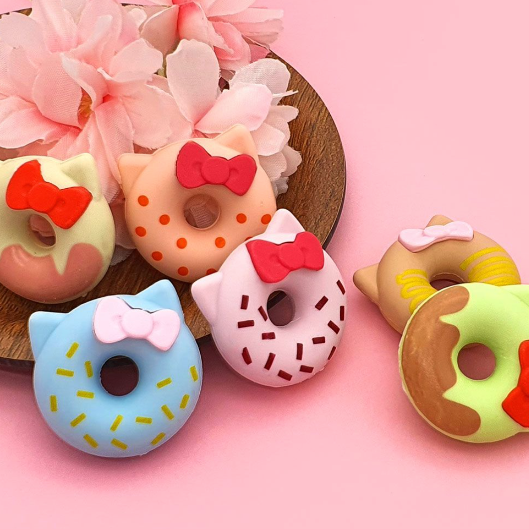 Donut Eraser Pack Hanji Gifts