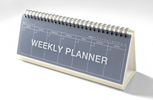 Load image into Gallery viewer, Colour Standing Weekly Planner (Undated)
