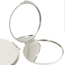 Load image into Gallery viewer, Mother of Pearl Compact Mirror - Jogakbo