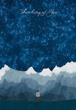 Load image into Gallery viewer, Thinking Of You Starry Night - Greeting Card