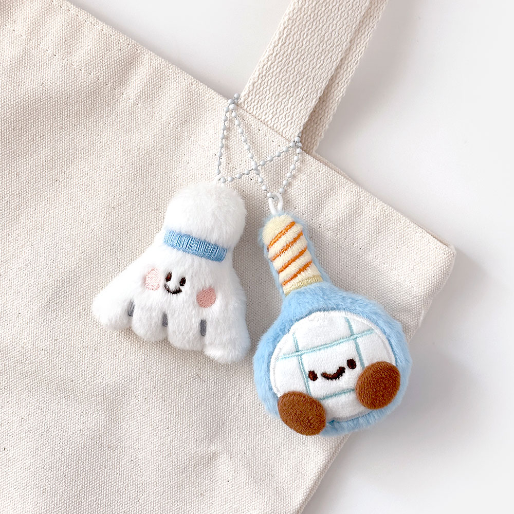 Random Sports Plush Keyring – Hanji Gifts
