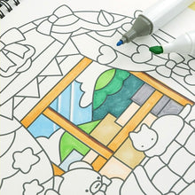 Load image into Gallery viewer, Cat Colour Drawing - Easy - Colouring Book