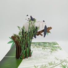 Load image into Gallery viewer, Panda - Pop Up Card