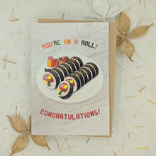 Load image into Gallery viewer, You&#39;re On A Roll - Greeting Card