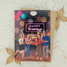 Load image into Gallery viewer, Birthday Karaoke - Greeting Card