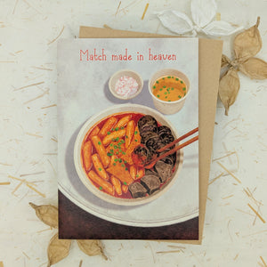 Match Made In Heaven - Greeting Card
