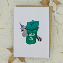 Load image into Gallery viewer, Birthday Raccoon - Greeting Card