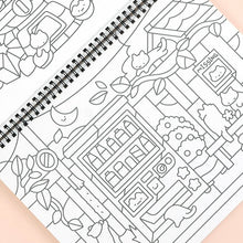 Load image into Gallery viewer, Cat Colour Drawing - Easy - Colouring Book