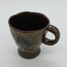 Load image into Gallery viewer, Buncheong Casting Dark Leaf Mug