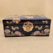 Load image into Gallery viewer, Flowers and Butterflies - Medium Mother of Pearl Box