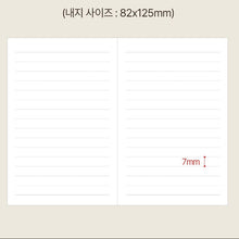 Load image into Gallery viewer, Official A6 Lined Pocket Notebook