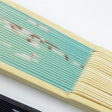 Load image into Gallery viewer, Traditional Bamboo Blossom Branch Folding Fan