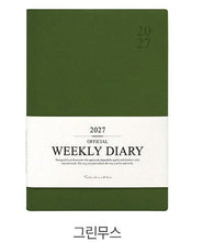 Load image into Gallery viewer, 2027 Official A5 Weekly Diary