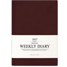 Load image into Gallery viewer, 2027 Official A5 Weekly Diary