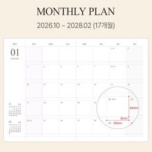 Load image into Gallery viewer, 2027 Official Scheduler Big Monthly Planner