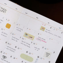 Load image into Gallery viewer, 2027 Lunar Full Moon Weekly Diary