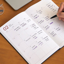 Load image into Gallery viewer, 2027 Prism Faux Leather A5 Weekly Diary