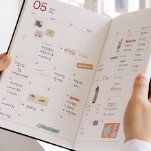 Load image into Gallery viewer, 2027 Prism Faux Leather A5 Weekly Diary