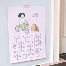 Load image into Gallery viewer, 2027 Daily Life A4 Wall Calendar